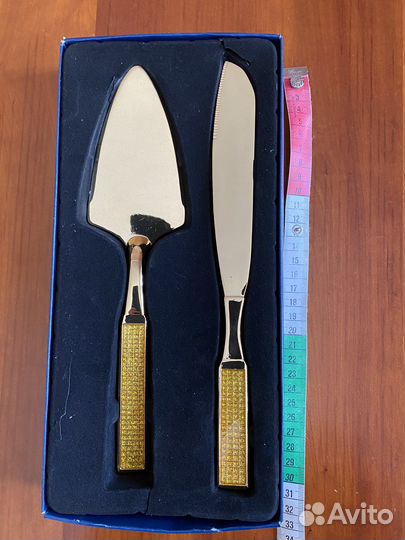 Нож и лопатка для десерта