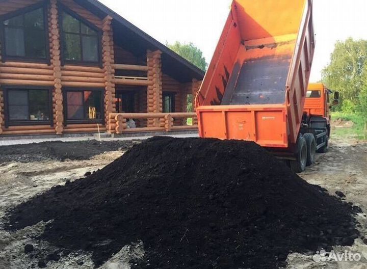 Песок щебень чернозём Асфальтная крошка Доставка