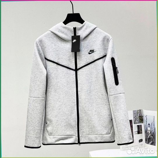 Зип худи Nike Tech Fleece (Номер артикула: 70097)