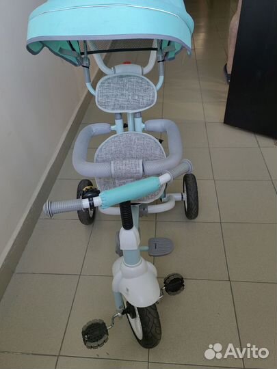 Детский трехколесный велосипед бу