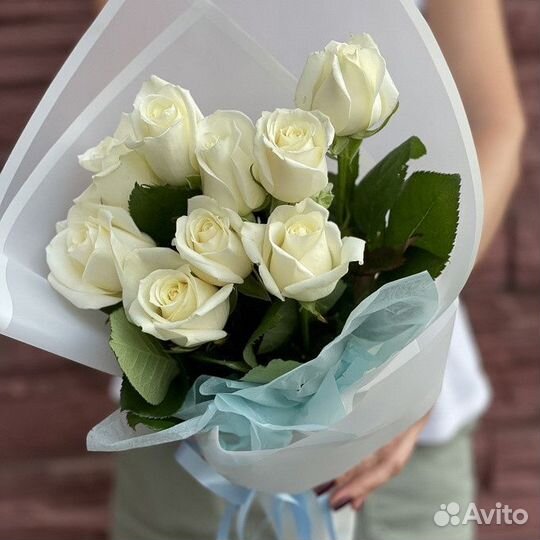 Букет из 9 роз с бесплатной доставкой