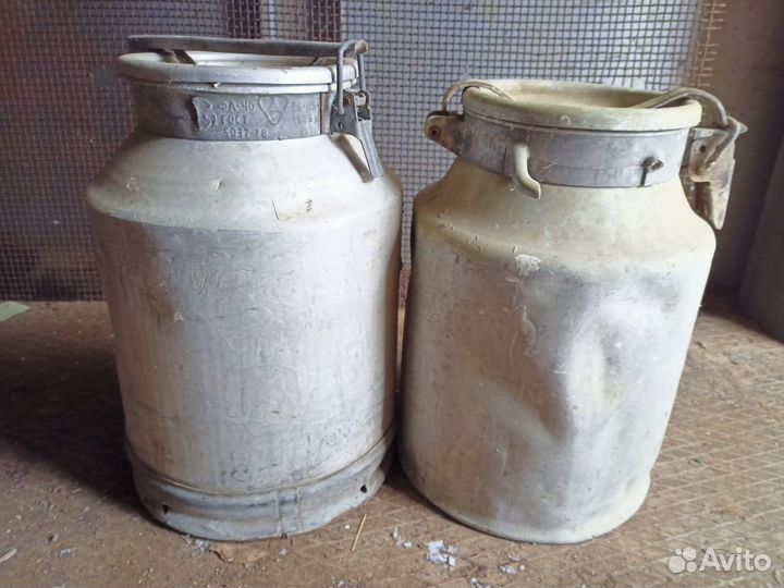 Бидон алюминиевый СССР