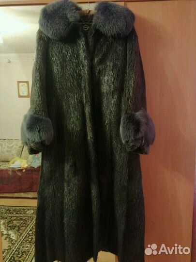 Шуба из нутрии