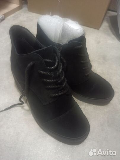 Полуботинки ботильоны женские замша 36 размер