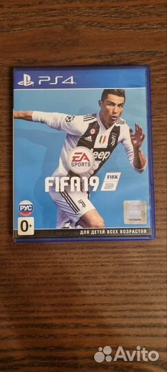 Fifa 19 ps4 диск