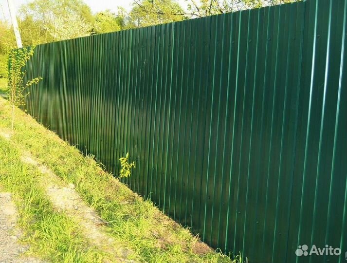 Металлический забор