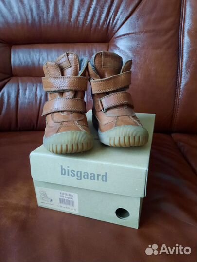 Детские кожаные сапожки 26 размер