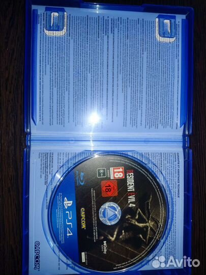 Resident evil 4 remake ps4 диск