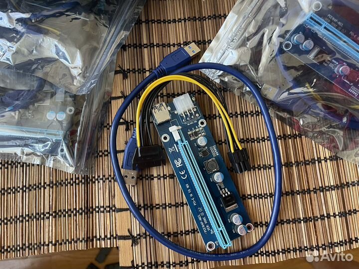 Новые Райзеры для видеокарт ver 006c pci-e to 16x