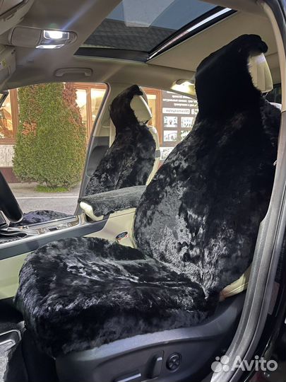 Меховые накидки из овчины на сидения