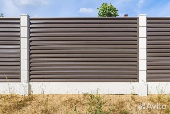 Забор жалюзи