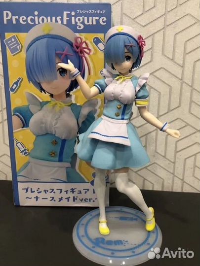 Аниме фигурка Precious Figure Rem Nurse Maid Ver