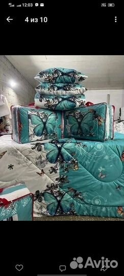 Постельное белье с одеялом и подушкой