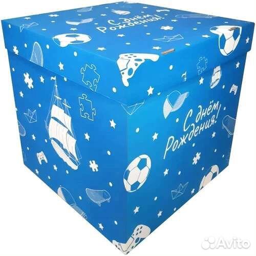 Коробка для воздушных шаров 60*60*60 см