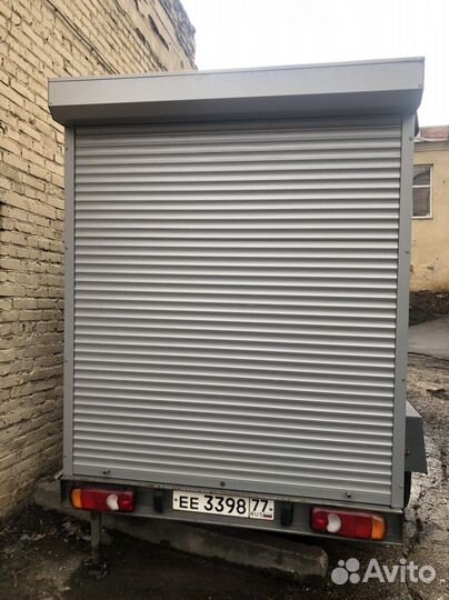 Прицеп легковой двухосный с тормозами