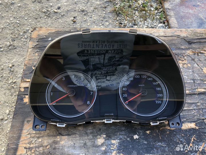 Панель приборов Hyundai Solaris