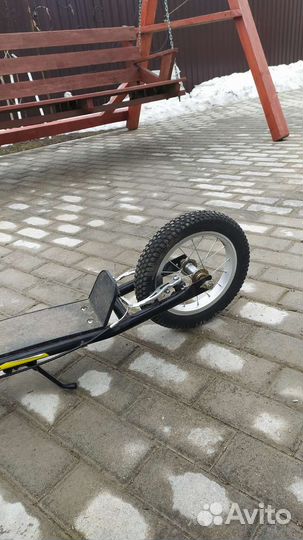 Самокат взрослый с большими колесами