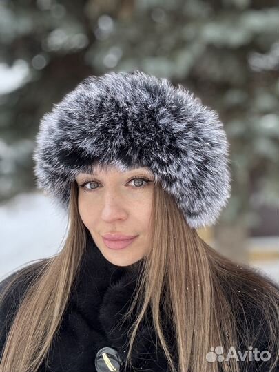 Повязка на голову из натурального меха