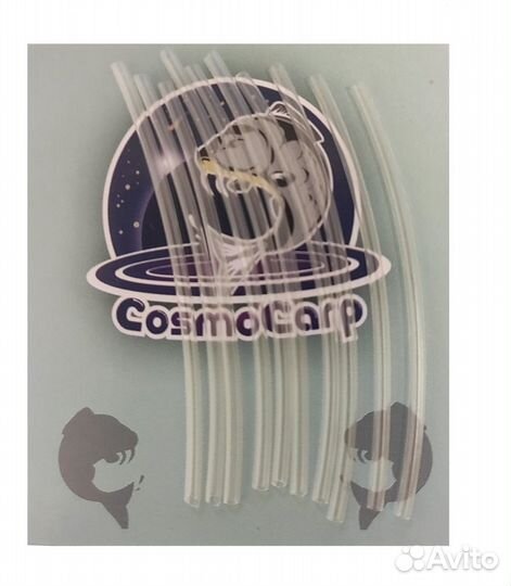 Трубка термоусадочная CosmoCarp прозрачная 10шт/уп