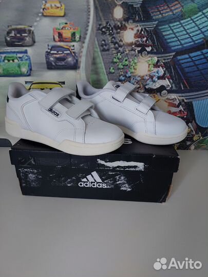 Кожаные детские кеды