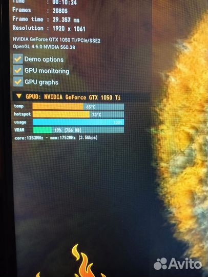 Видеокарта kfa2 gtx 1050 ti