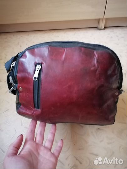 Сумка натуральная кожа