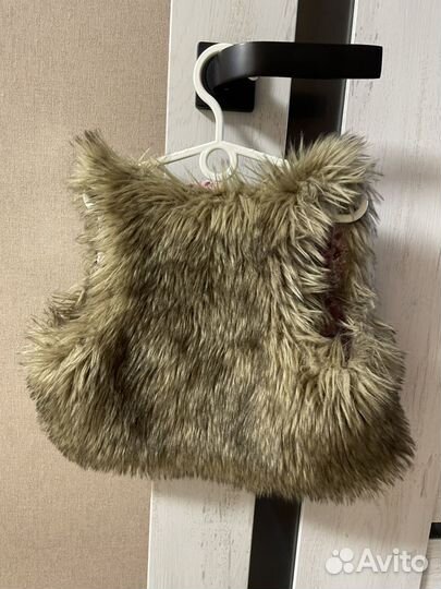 Жилетка меховая детская