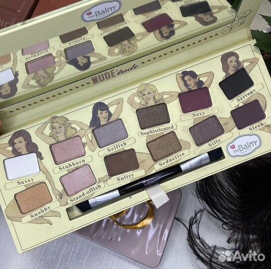 Тени the Balm nude tude