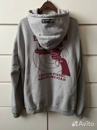 Vetements eleven inch gun club hoodie