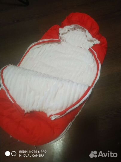 Зимний конверт в коляску