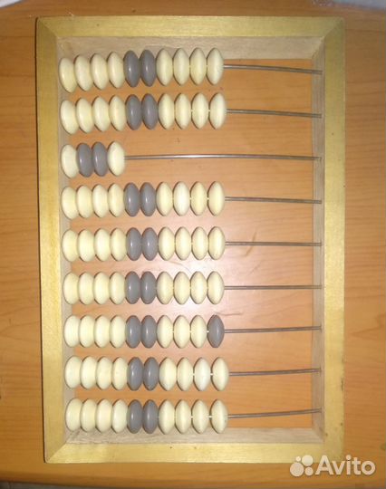 Счеты деревянные