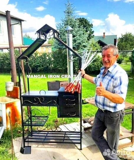 Мангал кованый