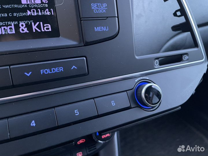 Штатная магнитола на hyundai elantra 6