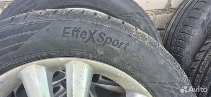 Диск r18 с резиной triangle