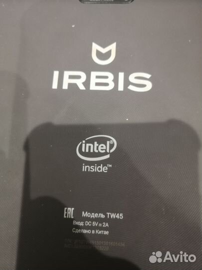 Планшет - ноутбук irbis tw45