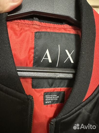Бомбер armani exchange
