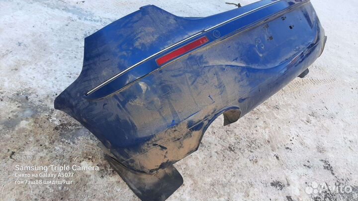 Задний бампер Chery m11 синий