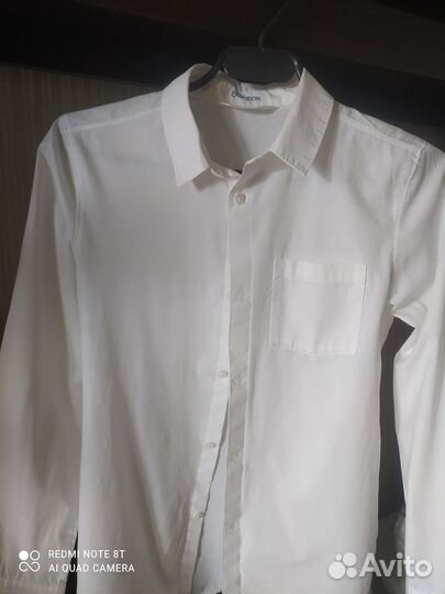 Рубашка белая hm