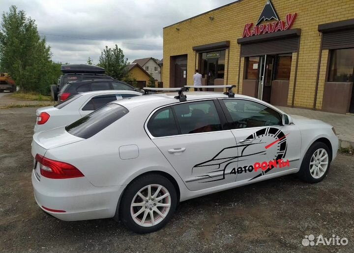 Багажник на крышу Шкода суперб аэро