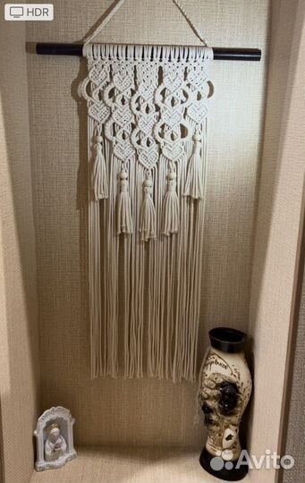 Панно на стену #макраме