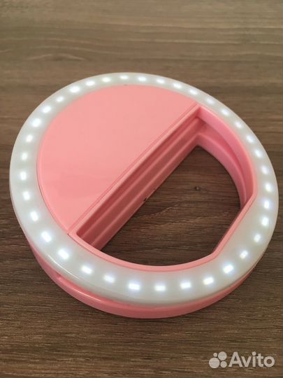 Кольцевая лампа для селфи на телефон