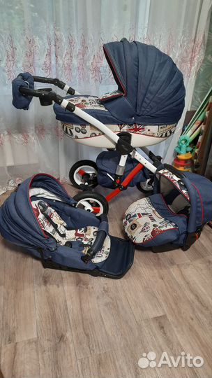 Коляска adamex 3 в 1