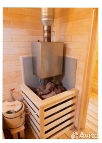 Баня 6х5 двухмодульная Скандинавия Артикул 358-391