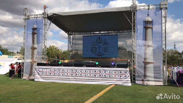 Свет, Звук, Сцена, Экраны, Спец эффекты