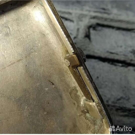 Старинная Табакерка Серебро 84 проба