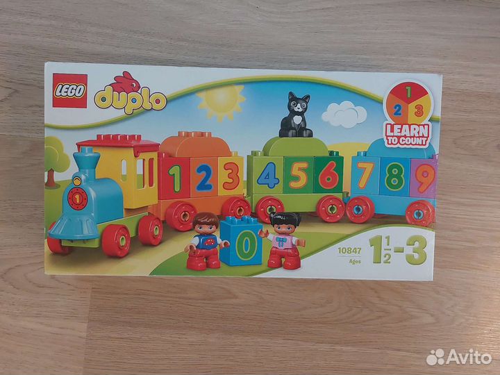 Lego duplo поезд