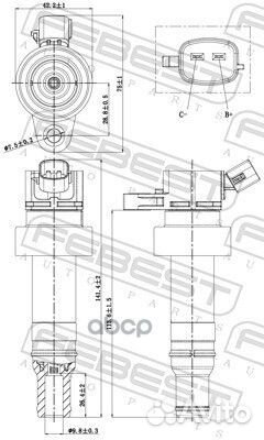 Катушка зажигания 12640009 Febest