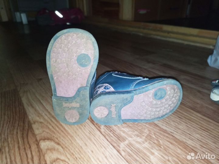 Осенние ботиночки для девочки 19 размер