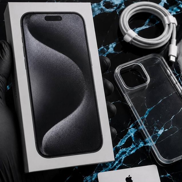 iPhone 15 Pro, 256 ГБ, SIM + eSIM