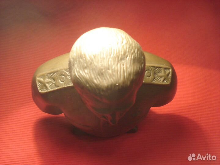 Иосиф Сталин СССР Антик Редкий Бюст Военный